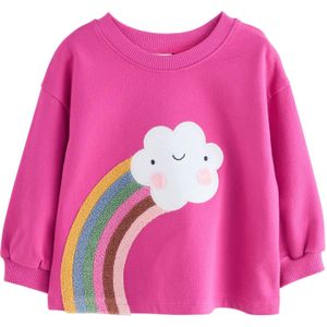 Next Shirt  mosterd / petrol / pink / wit