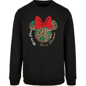 Sweatshirt 'Minnie Mouse - Leopard Christmas'