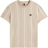 Tommy Jeans - T-shirt - Gestreept - Regular Fit - Katoen