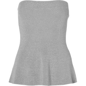 Selected Femme Tall Gebreide top 'LILI'  grijs