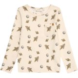 Lil'Atelier Shirt 'NMMLAYO'  grijs / taupe / olijfgroen