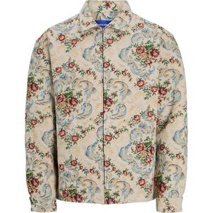 JACK & JONES Tussenjas 'JACKSON'  sand / lichtblauw / bourgogne / wit