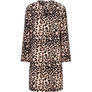 Ana Alcazar Jurk 'Adasi'  lichtbruin / gemengde kleuren / zwart