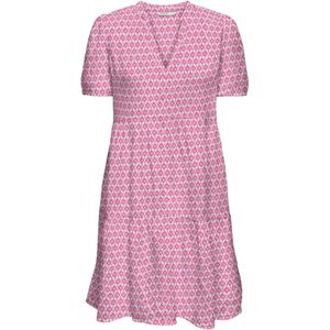 ONLY Jurk 'ONLNora'  lichtroze / wit