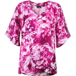 Goldner Blouse  pink / wit