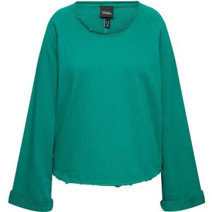 Ulla Popken Sweatshirt  groen