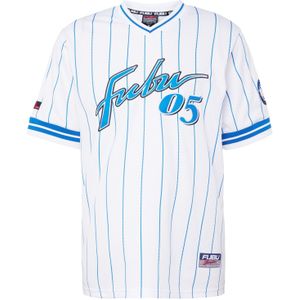 FUBU Shirt  blauw / azuur / wit