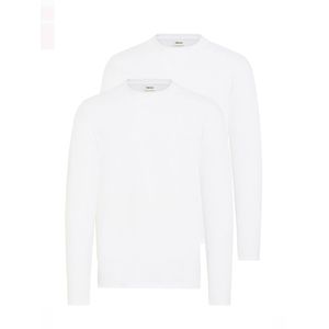 !Solid Sweatshirt ' SDODATTEN '  wit