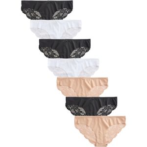 Next Slip  sand / zwart / wit