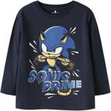 NAME IT Shirt  blauw / navy / zwart / wit