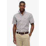 Superdry - Overhemd 'City' - Basaltgrijs - Kwartmouw - Comfort Fit