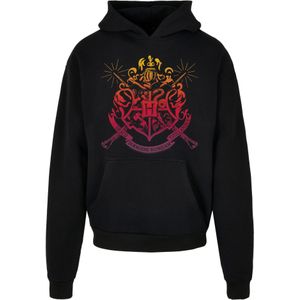 F4NT4STIC Sweatshirt 'Harry Potter Hogwarts School'  geel / lila / rood / zwart