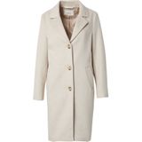 s.Oliver RED LABEL - Lange Jas - Effen - Regular Fit - Met Reverskraag