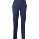 Modern fit pantalon met wol, model 'Brad'
