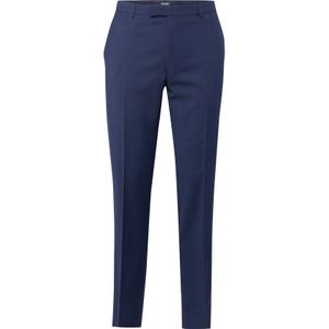 Modern fit pantalon met wol, model 'Brad'