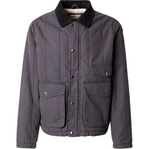 JACK & JONES Tussenjas 'JPRBLUcomo'  donkergrijs / zwart