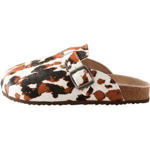 Next Clogs  bruin / zwart / wit