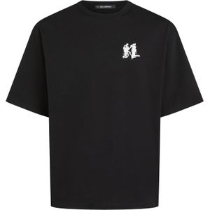 Karl Lagerfeld Shirt  zwart / wit