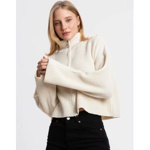 Hiccup Oversized vest  natuurwit