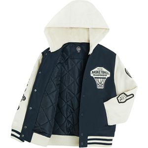 A2Z 4 Kids® Kinderen Meisjes Jongens Rood Baseball Jasje - B.B Plain Jacket Red. 2-3