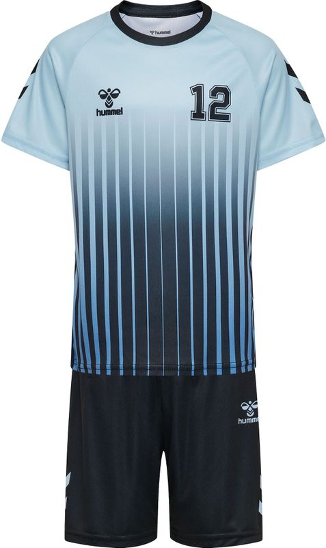 Hummel Set  lichtblauw / zwart