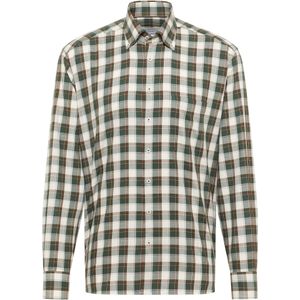 Eterna - Overhemd - Donkergroen - Comfort fit - Lange Mouwen - EASY IRON