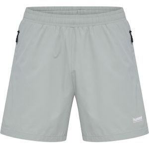 Hummel - Sportbroek - Grijs - Zwart - Wit - Regular Fit - Knielengte