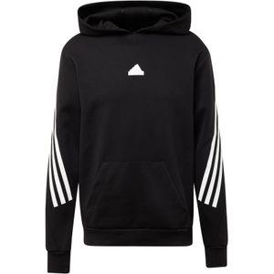 Adidas - Future Icons 3-Stripes Hoodie - Zwart - Heren