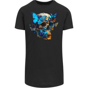 F4NT4STIC Shirt  blauw / goudgeel / grijs / zwart