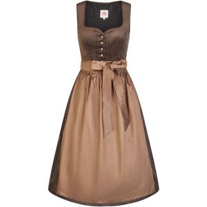 SPIETH & WENSKY Dirndl 'Galip'  bruin