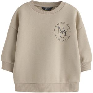 Next Sweatshirt  taupe / zwart