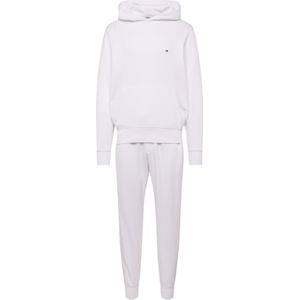 TOMMY HILFIGER Joggingpak  navy / robijnrood / wit