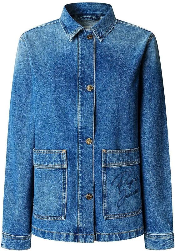 Pepe Jeans - SHELBY - Tussenjas - Blauw Denim