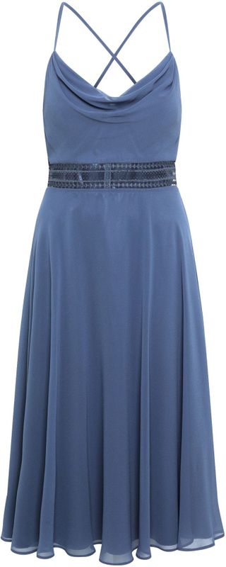 Vera Mont Cocktailjurk  blauw