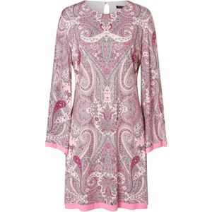 Ana Alcazar Jurk 'Zipia'  lila / pastellila / zwart / wit