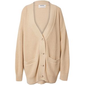 Monki Gebreid vest  beige