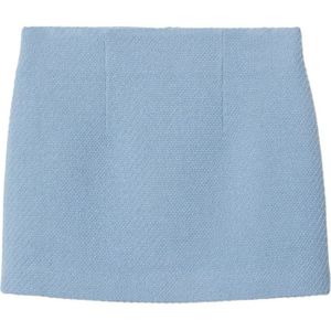 MANGO Rok 'arthur'  pastelblauw