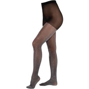 camano Fijne panty  zwart / zilver