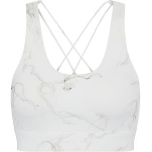 Born Living Yoga - Helio - Sport Bh - Crème / Lichtgrijs - Soft Cup