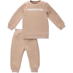 Baby Sweets Set 'Königskind'  beige / wit