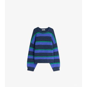 Bershka Trui  blauw / navy / groen