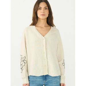 Pieszak Blouse 'Camilla'  zwart / offwhite