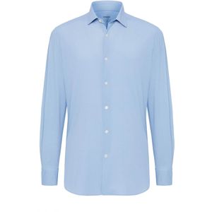 Boggi Milano Zakelijk overhemd  lichtblauw