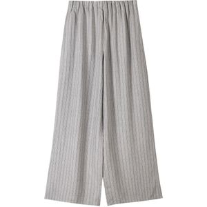 Bershka Broek  grijs gemêleerd / zwart