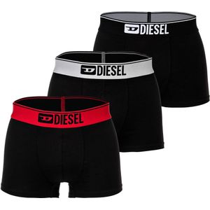 DIESEL Boxershorts 'Damien'  grijs / rood / zwart / wit