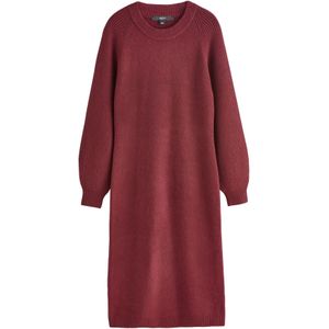 Next Gebreide jurk  bordeaux