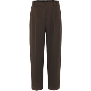 Antioch Bandplooibroek  bruin