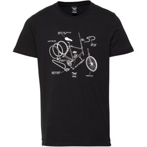 Iriedaily Shirt 'Bikeplosion'  zwart / wit