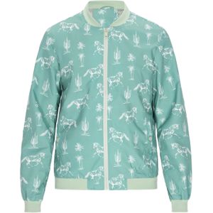 ALEKO Tussenjas  mintgroen / jade groen / wit