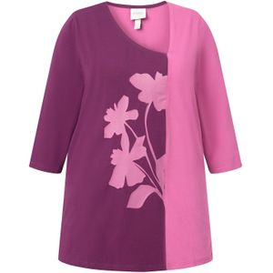 Ulla Popken Shirt  lila / lichtroze